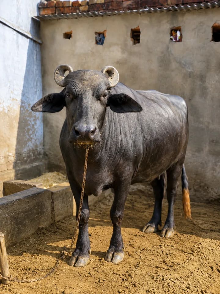 Murrah Heifer Buffalo M4575 in  HARYANA